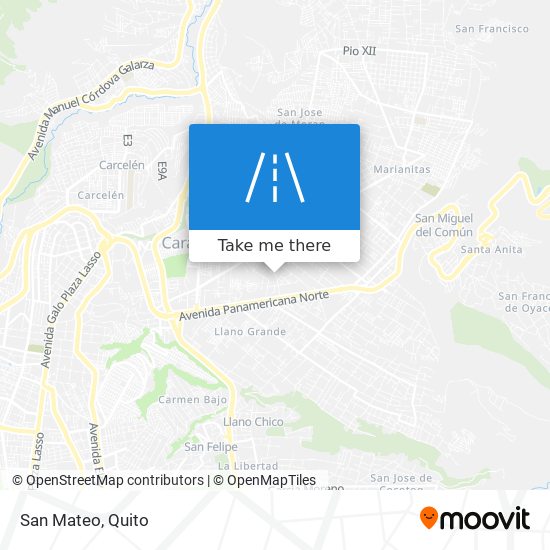 San Mateo map