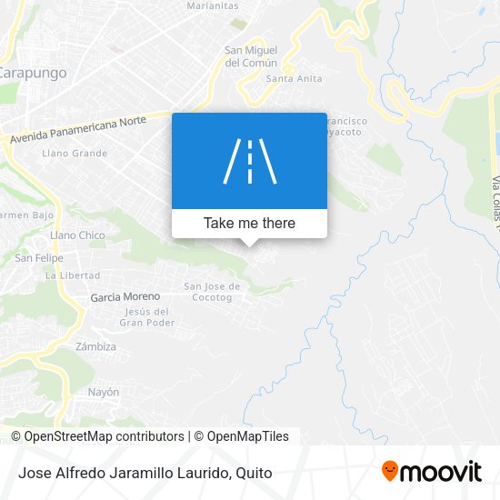 Mapa de Jose Alfredo Jaramillo Laurido