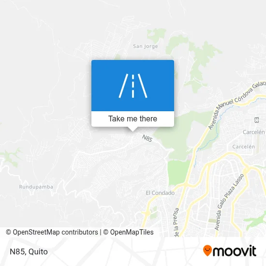 N85 map