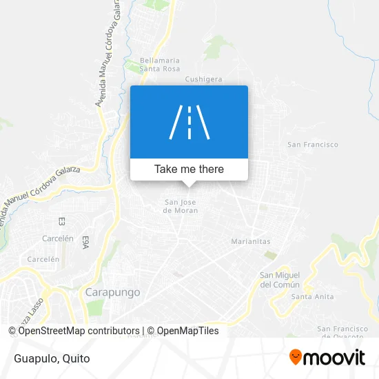 Guapulo map
