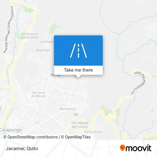 Jacamar map