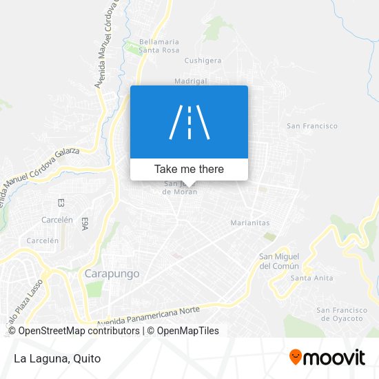 La Laguna map