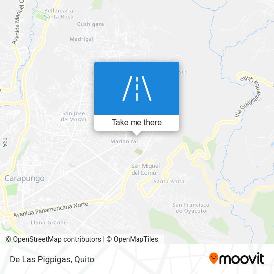 De Las Pigpigas map