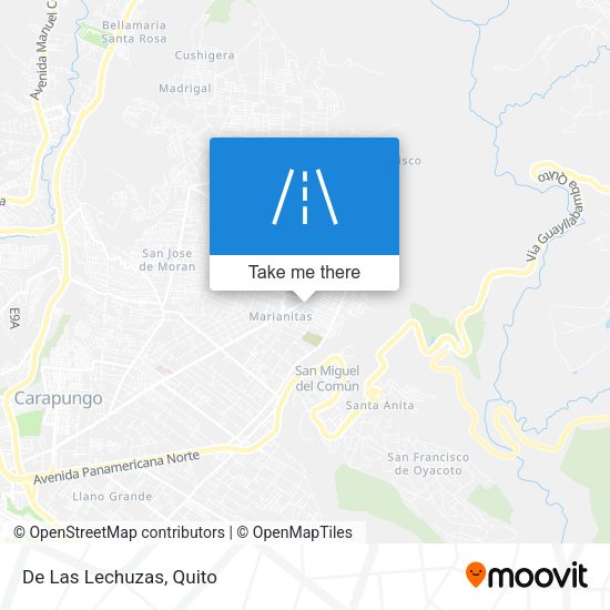 Mapa de De Las Lechuzas