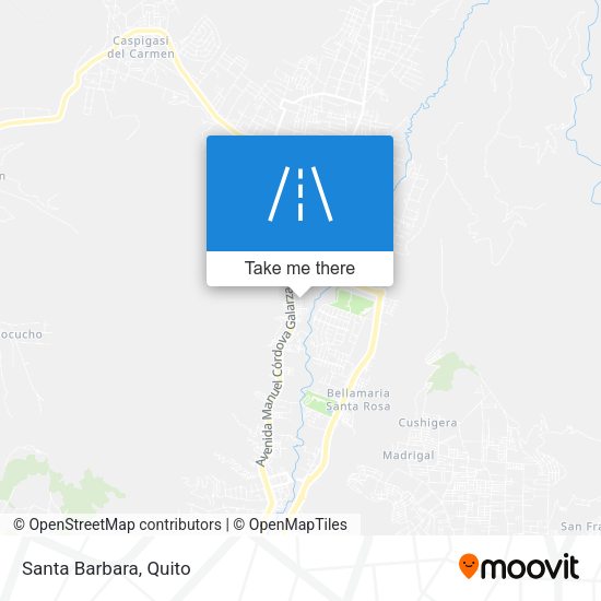 Mapa de Santa Barbara