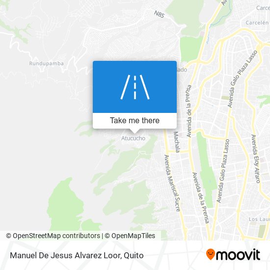 Manuel De Jesus Alvarez Loor map