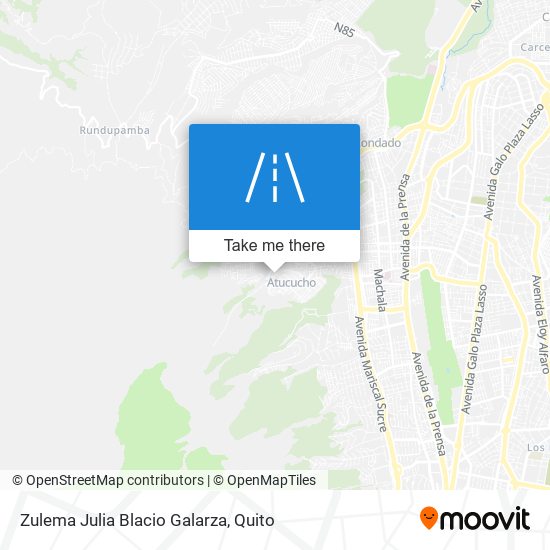 Mapa de Zulema Julia Blacio Galarza
