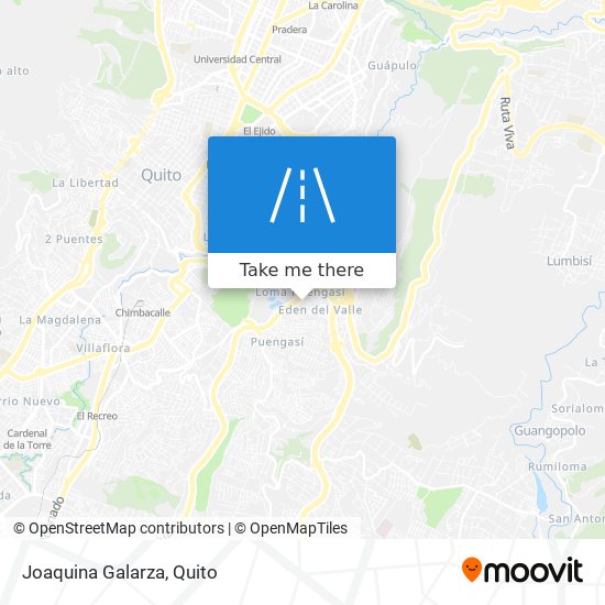 Joaquina Galarza map