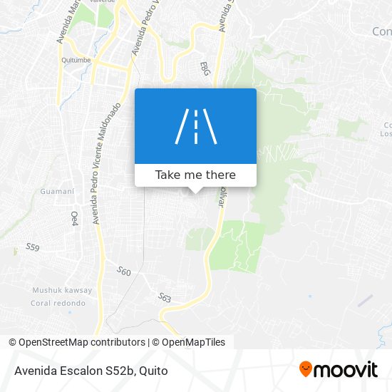 Avenida Escalon S52b map