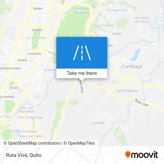 Ruta Viva map