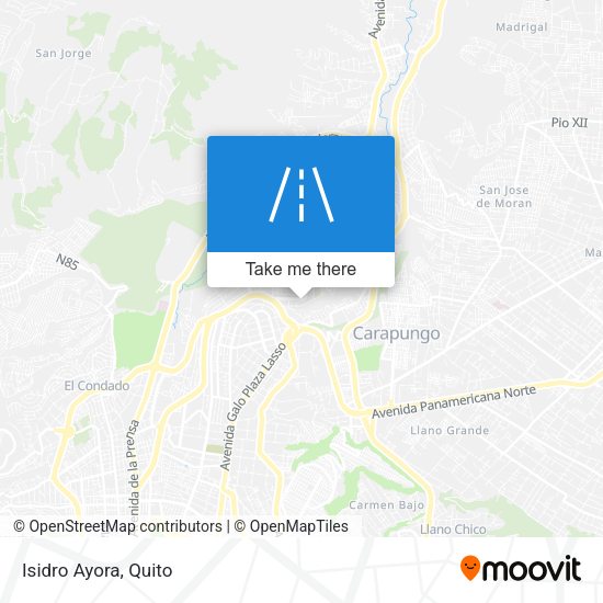 Mapa de Isidro Ayora