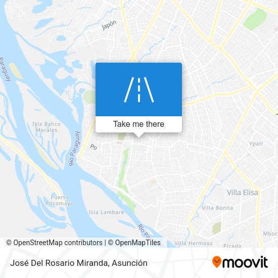 Mapa de José Del Rosario Miranda