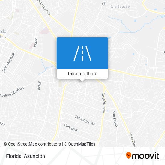 Mapa de Florida