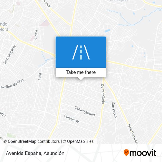 Mapa de Avenida España