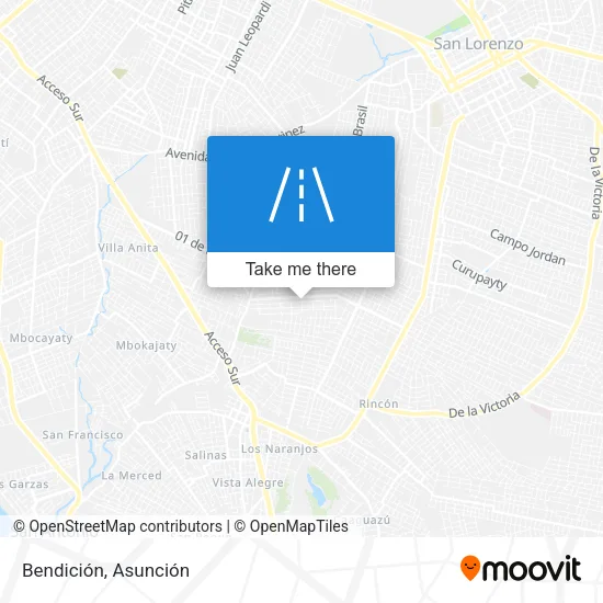 Mapa de Bendición
