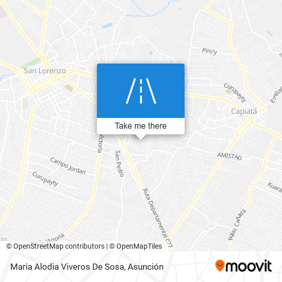 Maria Alodia Viveros De Sosa map