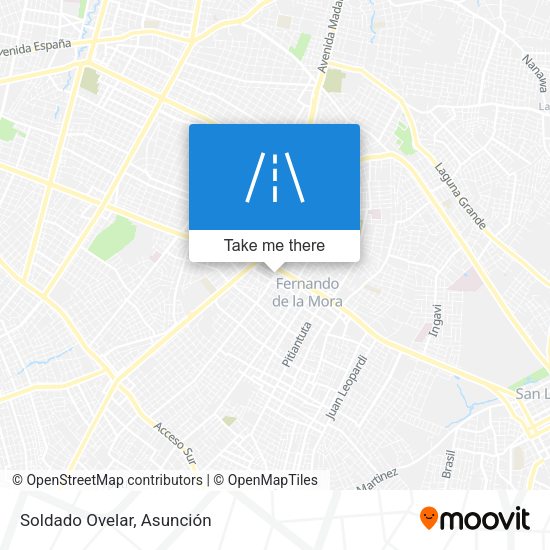 Mapa de Soldado Ovelar