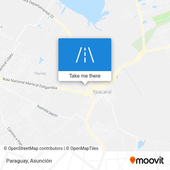 Mapa de Paraguay