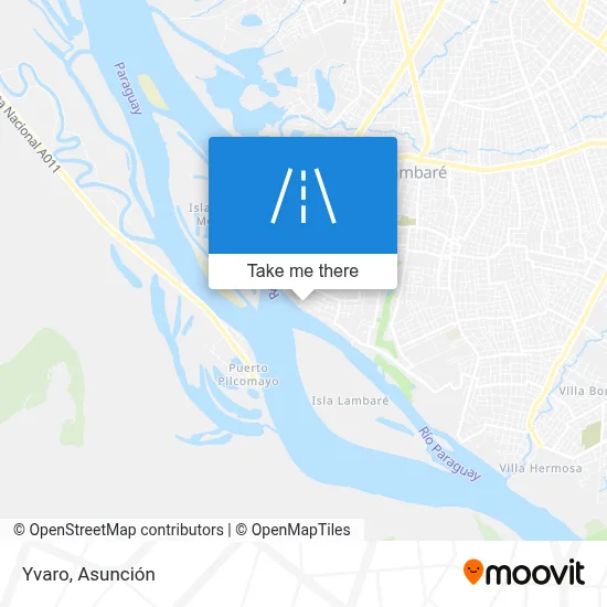 Mapa de Yvaro