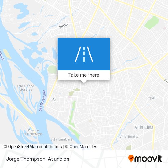 Mapa de Jorge Thompson
