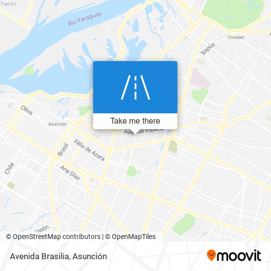 Avenida Brasilia map