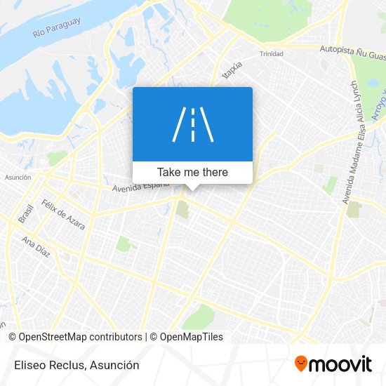 Mapa de Eliseo Reclus