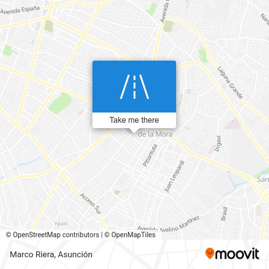 Mapa de Marco Riera
