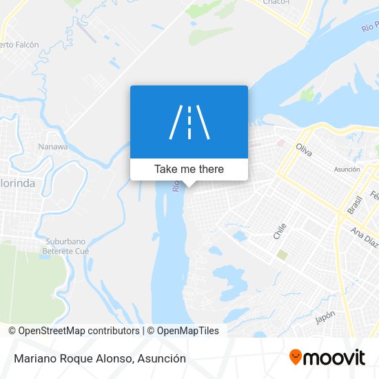 Mapa de Mariano Roque Alonso