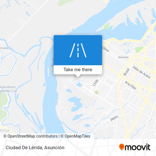 Mapa de Ciudad De Lérida
