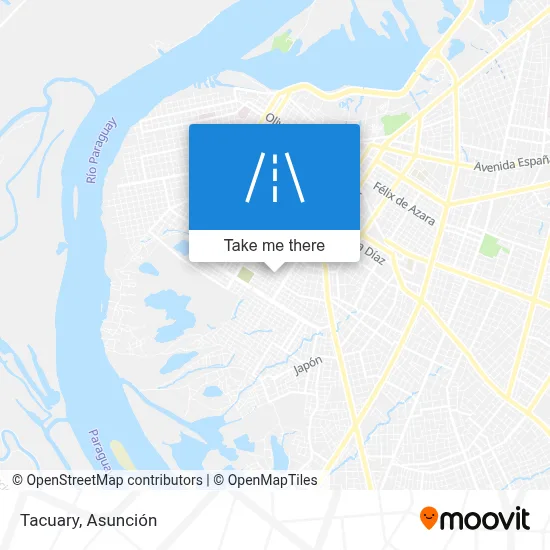 Mapa de Tacuary