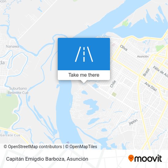 Mapa de Capitán Emigdio Barboza