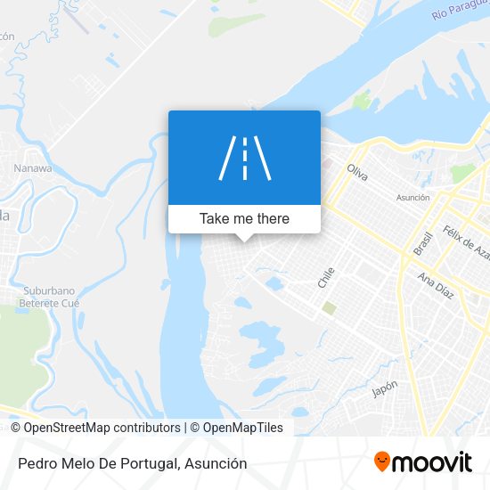 Mapa de Pedro Melo De Portugal