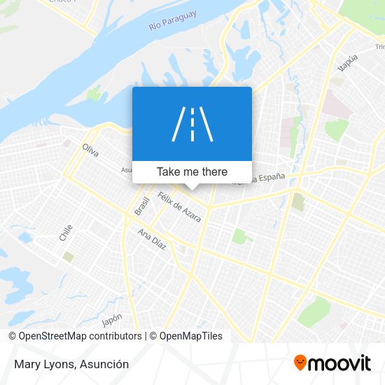 Mapa de Mary Lyons