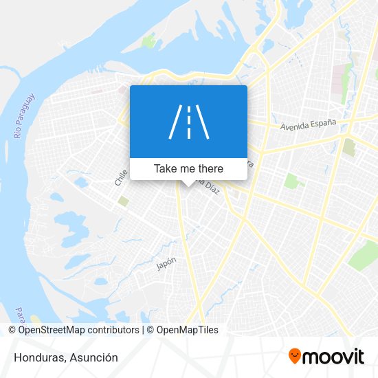 Mapa de Honduras