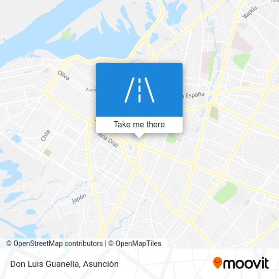Mapa de Don Luis Guanella