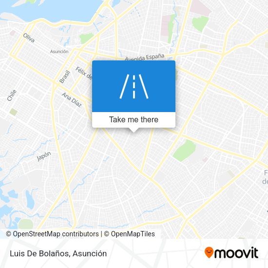 Mapa de Luis De Bolaños