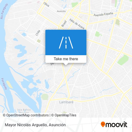 Mapa de Mayor Nicolás Arguello