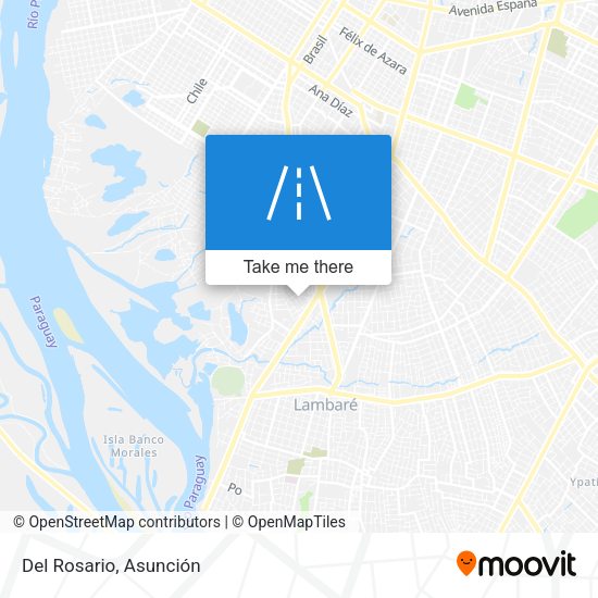 Mapa de Del Rosario