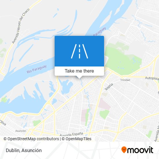 Mapa de Dublin