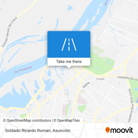 Mapa de Soldado Ricardo Roman