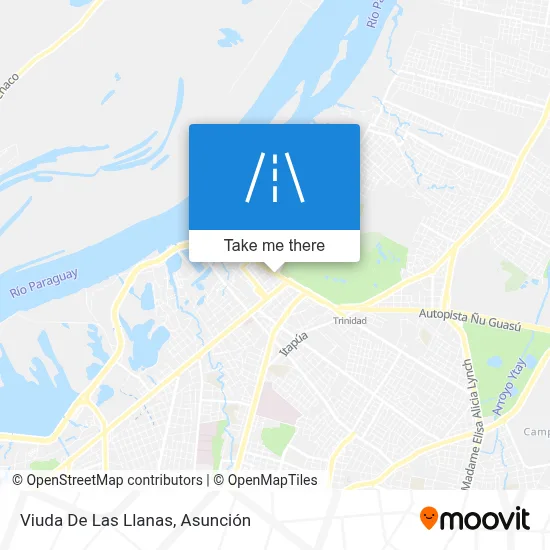 Mapa de Viuda De Las Llanas