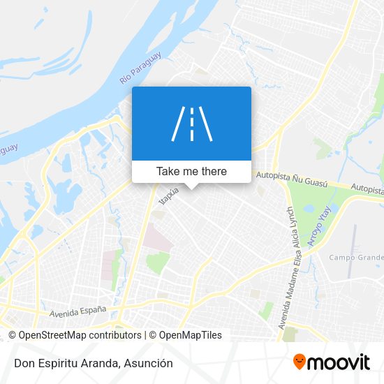 Mapa de Don Espiritu Aranda