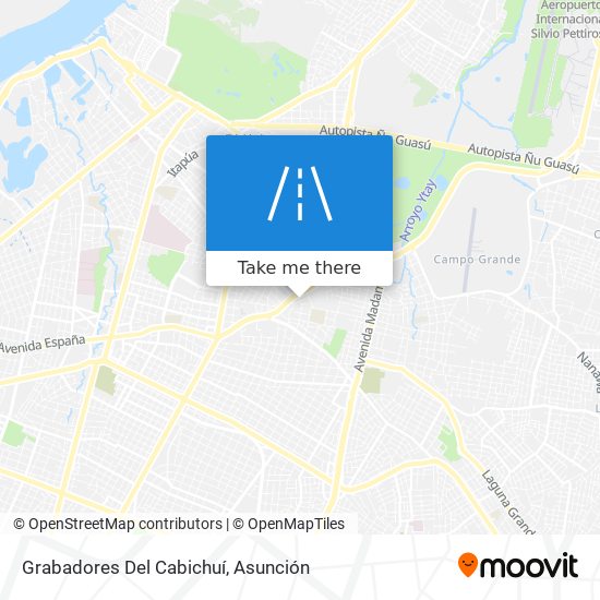Grabadores Del Cabichuí map