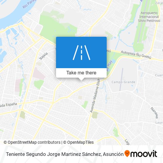 Teniente Segundo Jorge Martinez Sánchez map