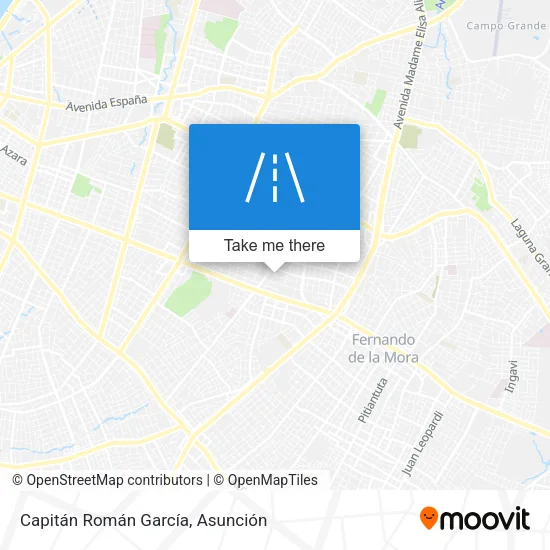 Mapa de Capitán Román García
