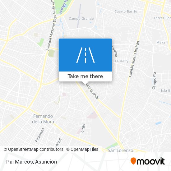 Pai Marcos map