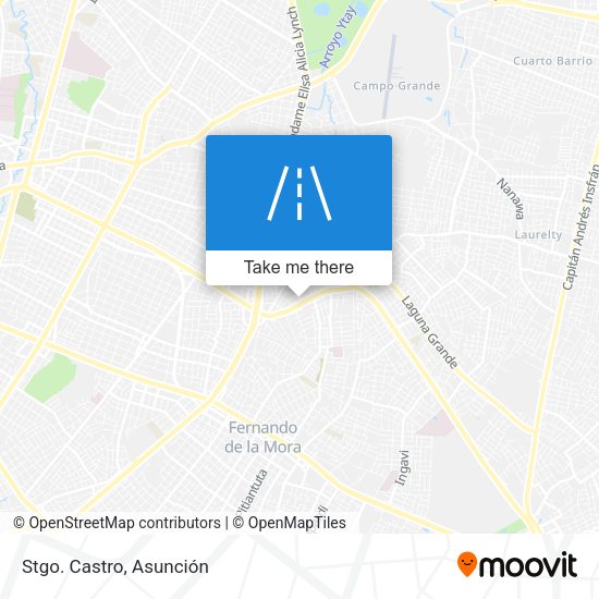 Mapa de Stgo. Castro