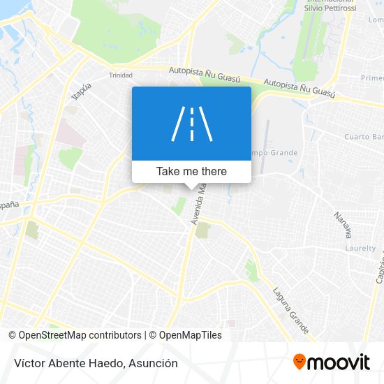 Mapa de Víctor Abente Haedo