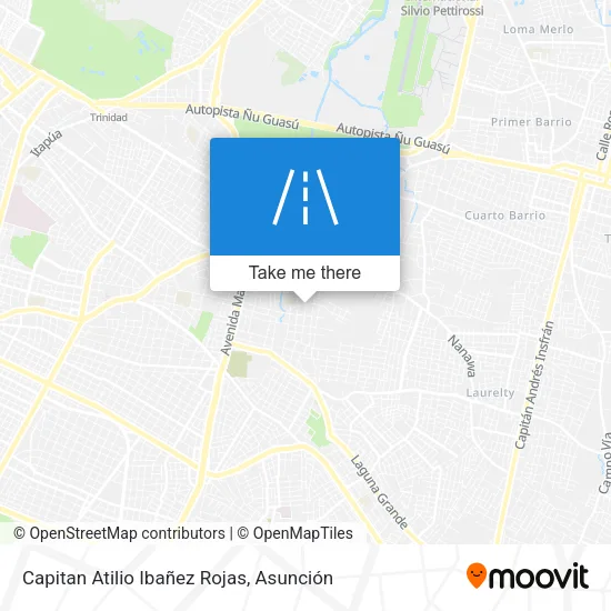 Mapa de Capitan Atilio Ibañez Rojas