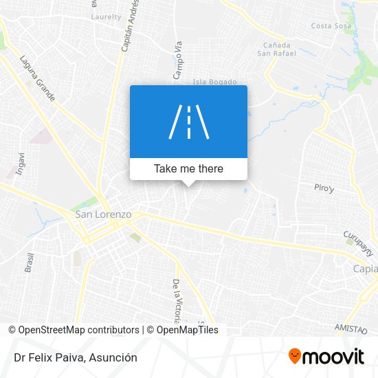 Mapa de Dr Felix Paiva